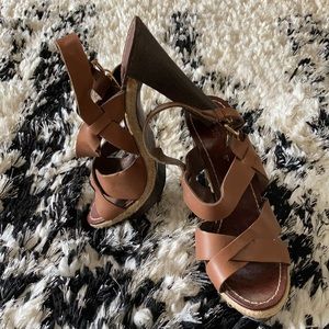 Summer Sandal w/ slight platform. Very cute!